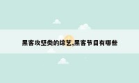 黑客攻坚类的综艺,黑客节目有哪些
