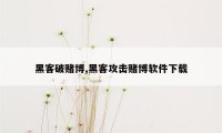 黑客破赌博,黑客攻击赌博软件下载