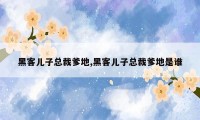 黑客儿子总裁爹地,黑客儿子总裁爹地是谁
