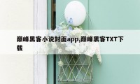 巅峰黑客小说封面app,巅峰黑客TXT下载