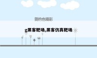 g黑客靶场,黑客仿真靶场