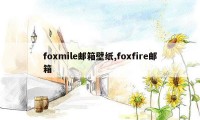foxmile邮箱壁纸,foxfire邮箱